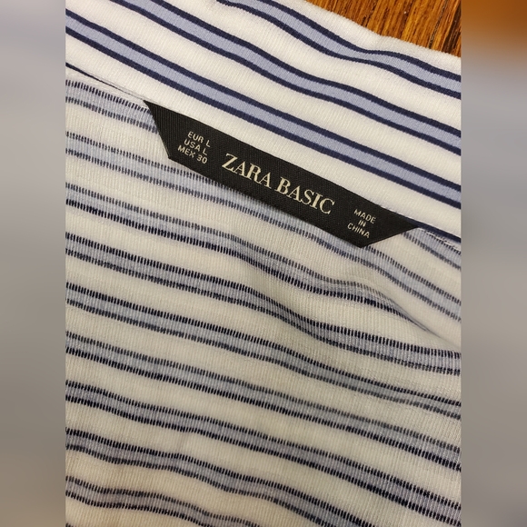 Zara Striped Midi Dress - Picture 7 of 10